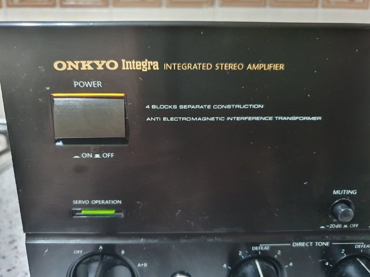 Onkyo A-8650 Integra. интегральный стерео усилитель. фото 1
