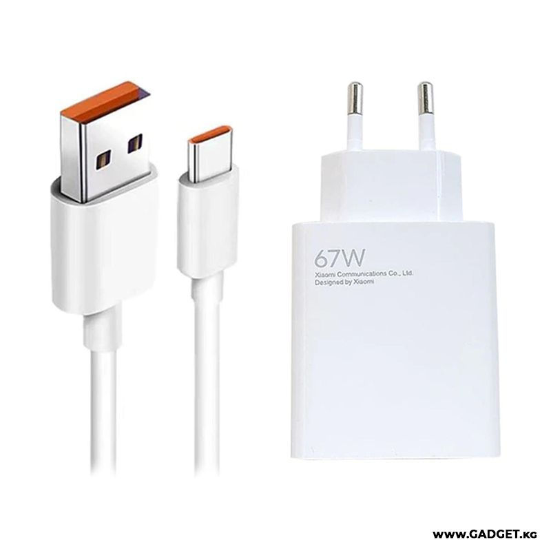 Зарядное устройство Xiaomi 67W Charging Combo (Type-A) foto 0