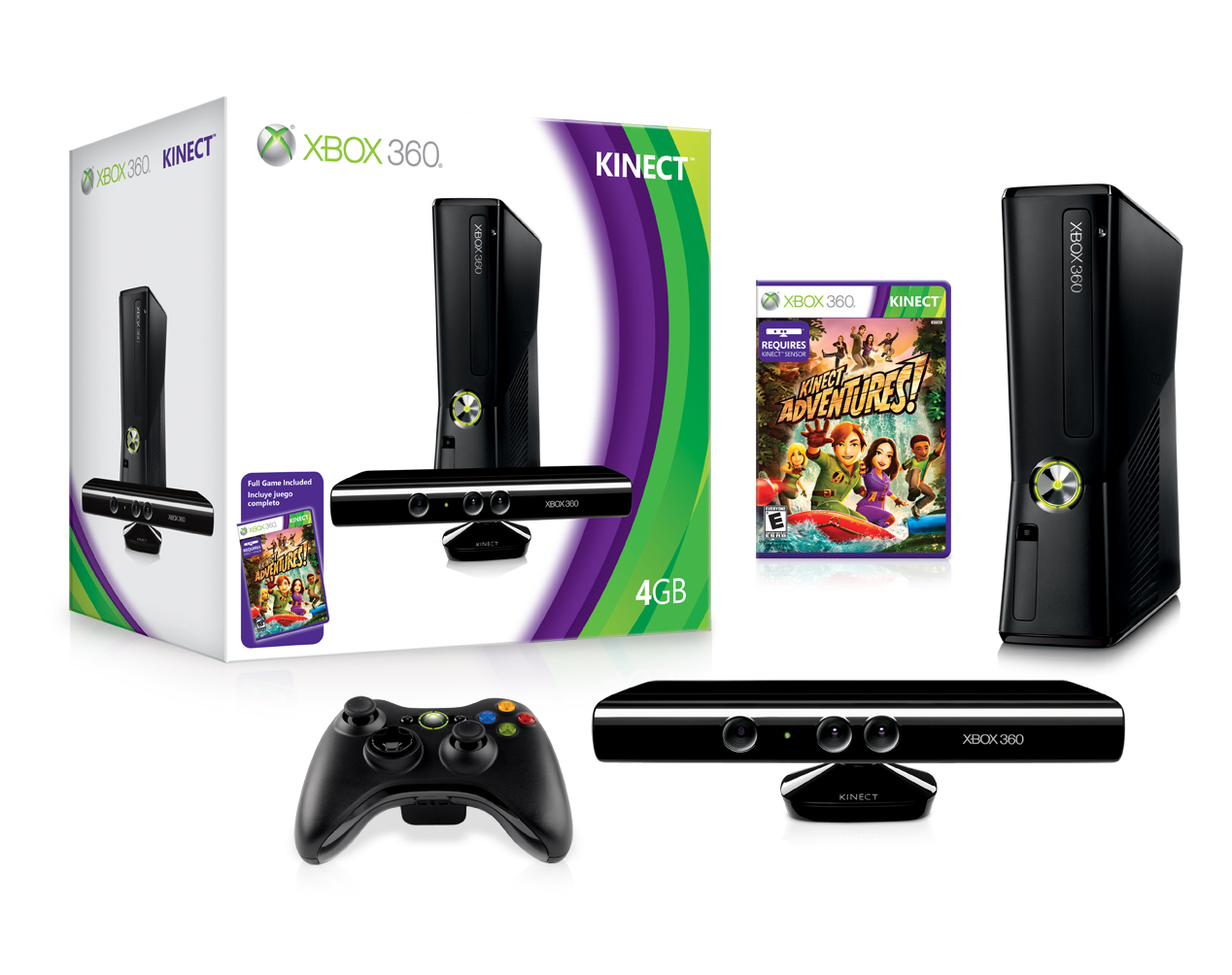 Прокат Xbox 360 с Kinect (Бельцы) 90 лей сутки! + большой телевизор LCD  110см + 5 джойстиков + мышка