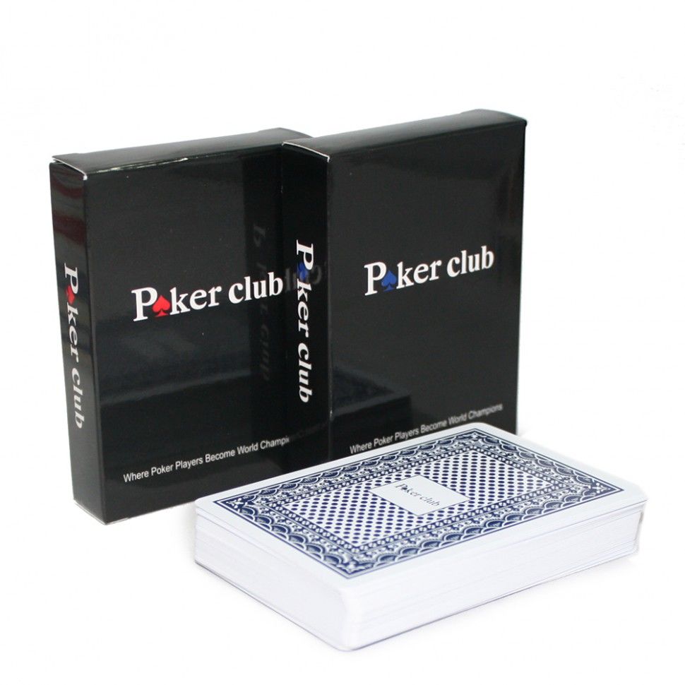 Игральные карты Poker Club carti de joc пластик