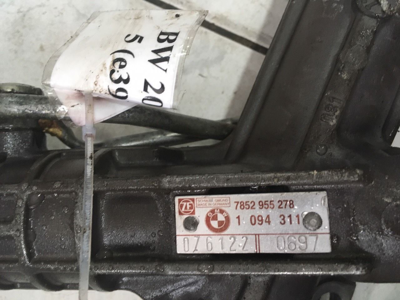 Рулевая рейка Bmw 5 (E39) фото 3