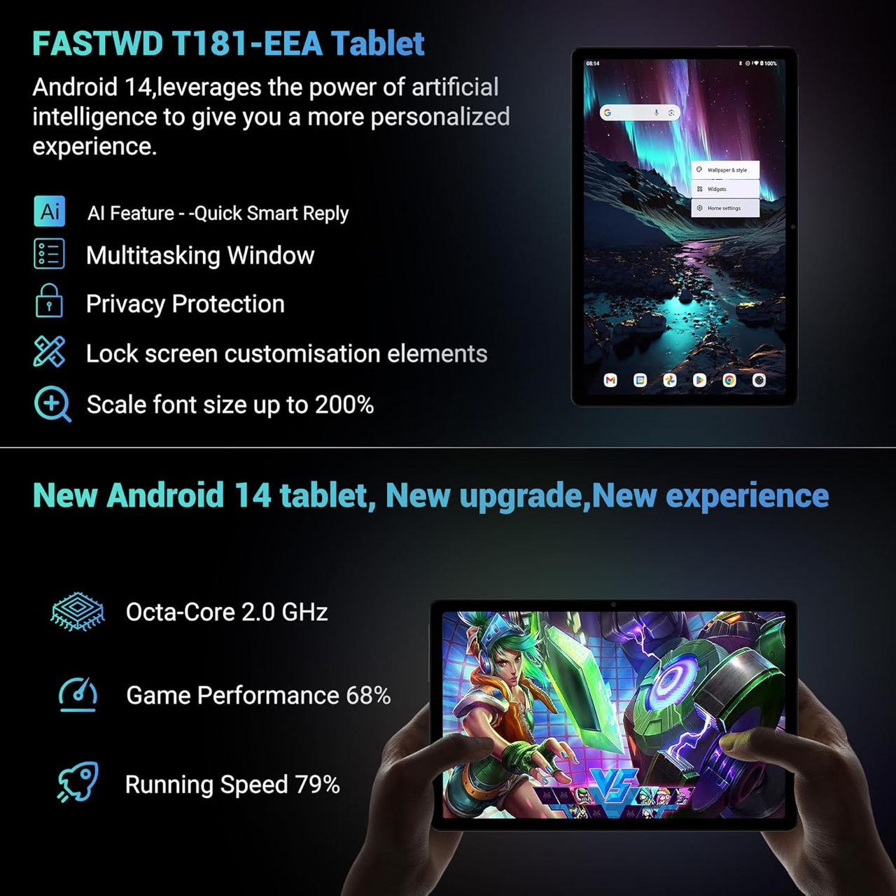 Планшет Sebbe S22 12/128Gb.Новый запечатанный foto 5