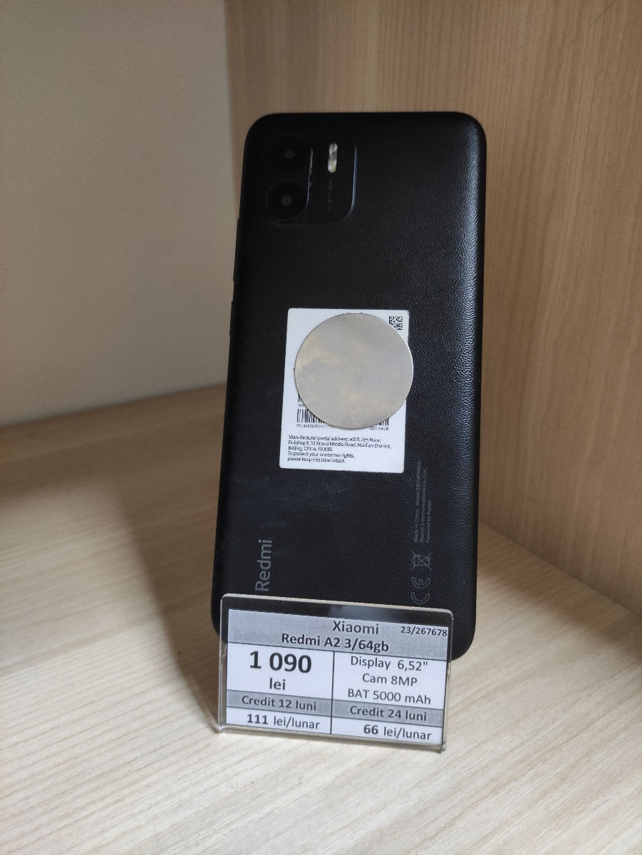 Xiaomi Redmi A2 3/64gb 1090Lei