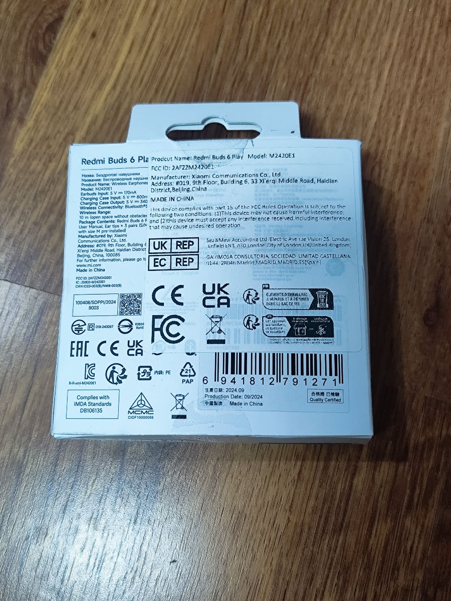 [NOU] Casti Xiaomi Redmi Buds 6 Play foto 6