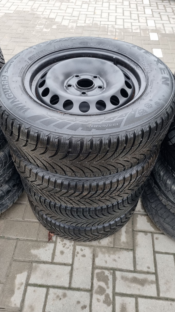 Roti 5x112, 195/65 r15 Audi, Vw, Scoda, Seat la 160 euro complectul