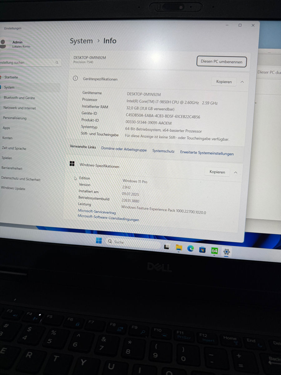 Precision 7450 Dell Precision 7450