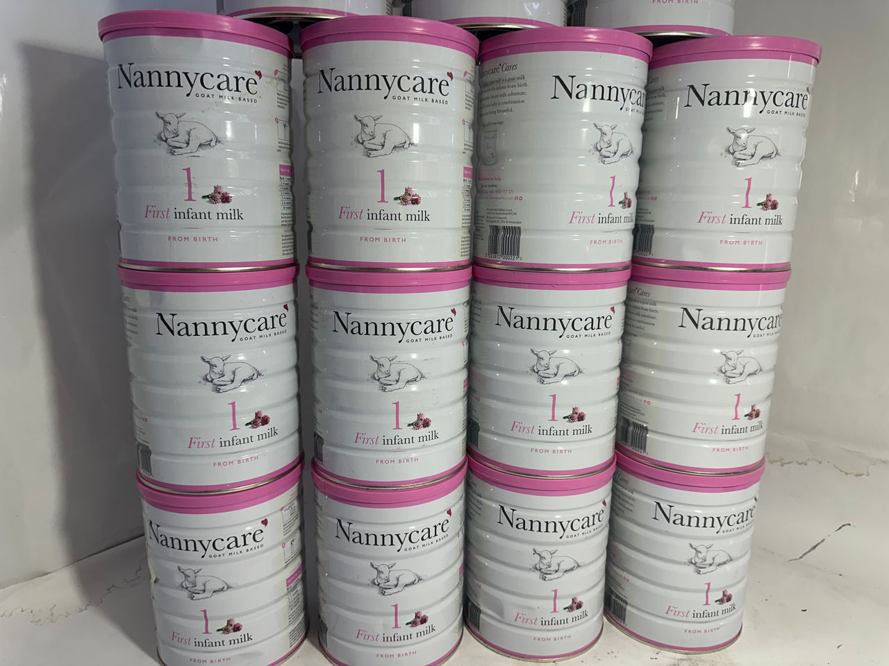 (5) Nannycare 1 lapte pentru primul sugar pe baza de lapte de capra de la nastere praf bebelus copii foto 1