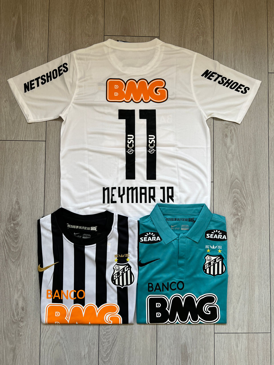 Neymar 11 Santos 12-13 Jersey foto 6