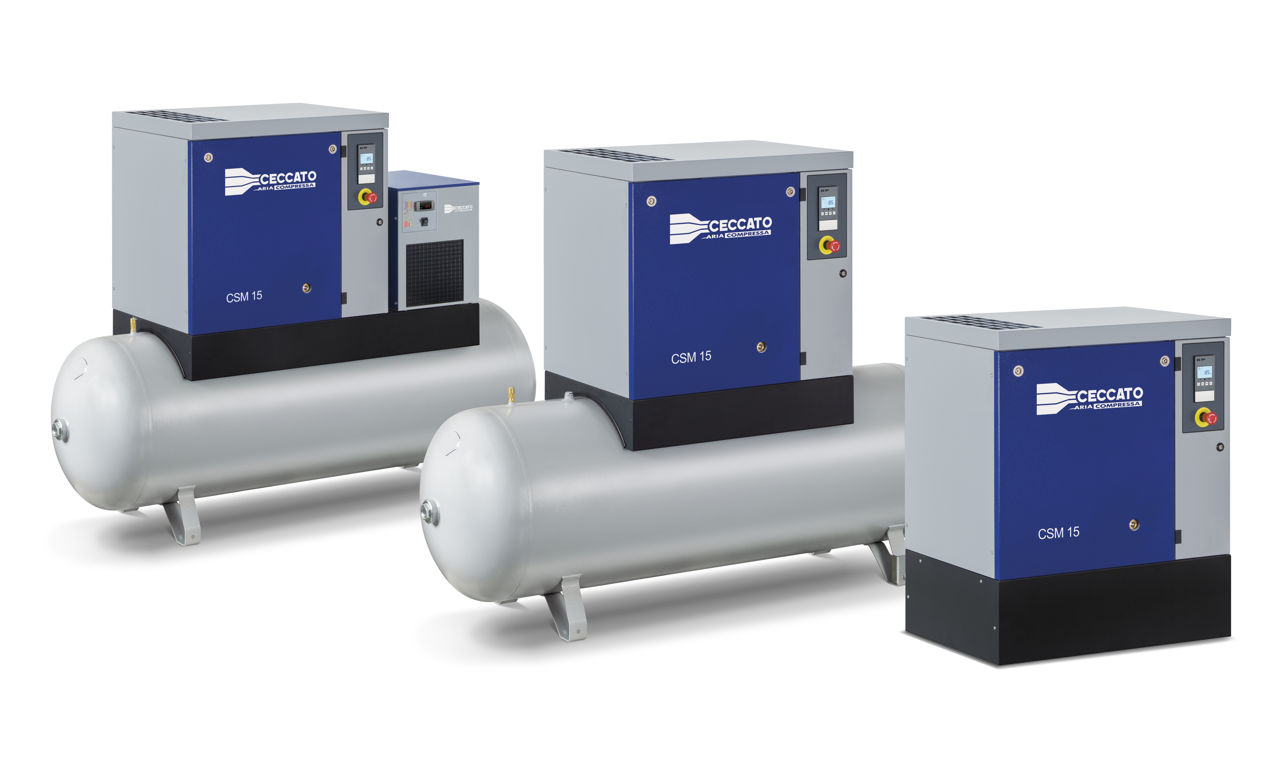 Compresor Ceccato CSM 15/10-DX-500 pe stoc foto 7