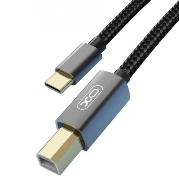 XO GB010B Type-c to USB B printing data cable 1.5M foto 0