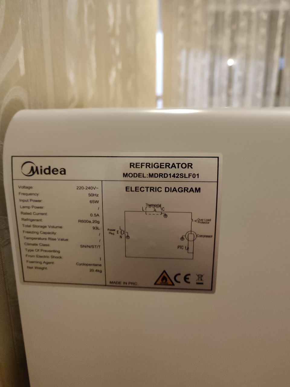 Midea MDRD142SLF01 (F850 W Retro)