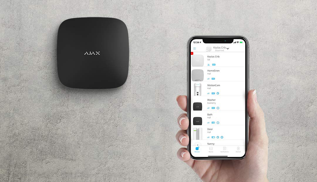 Ajax - беспроводная система охранно-пожарной сигнализация для квартиры, дома, офиса foto 0