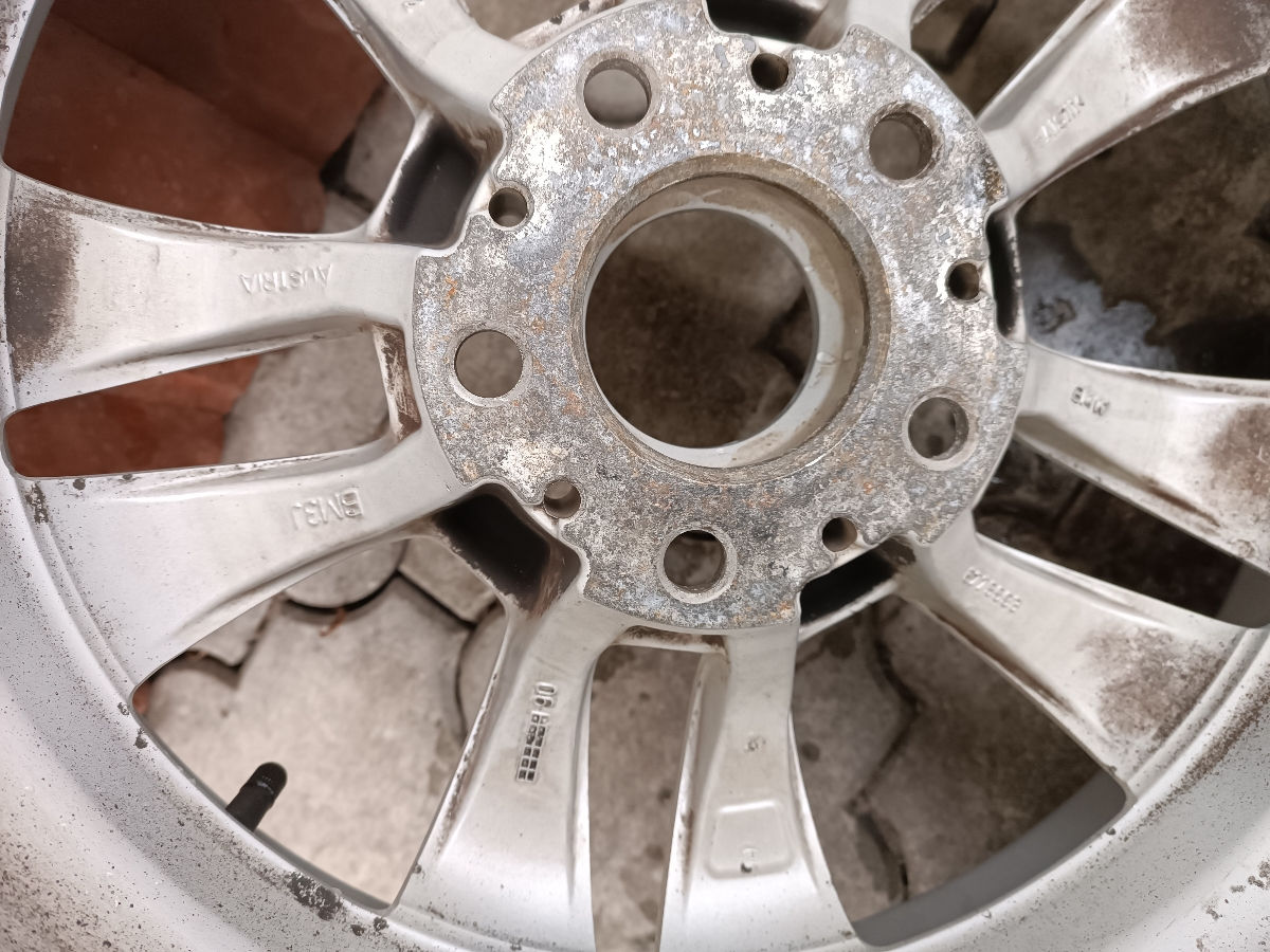 Jante cu anvelope BMW, serie OEM 7x16 5x120 ET 34 dia 72.6 foto 8