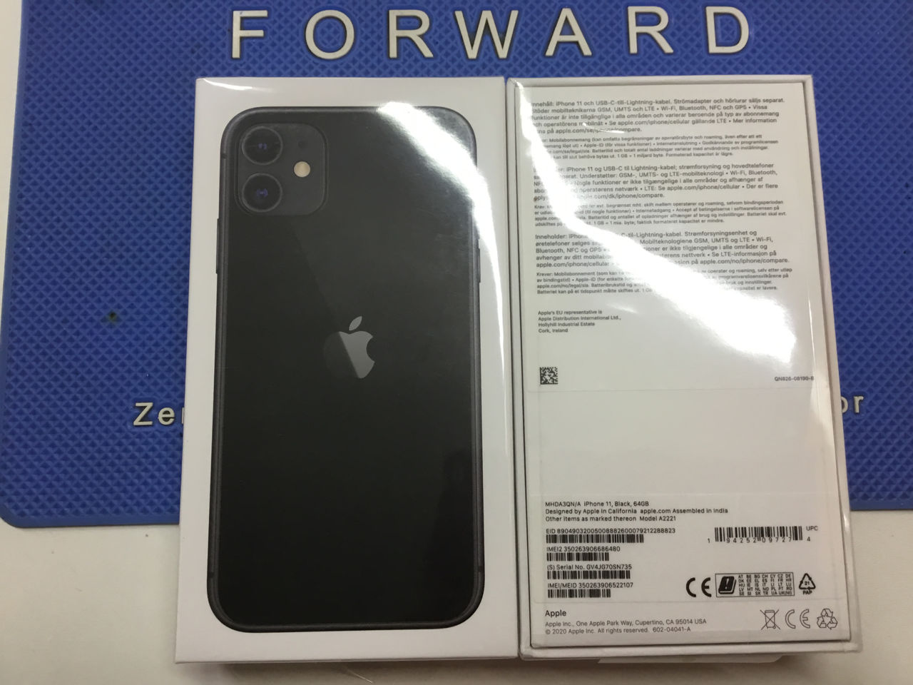 Apple iPhone 11 64Gb Black 439 euro телефон 100% новый запечатанный  (sigilate) не рефурбишь!!