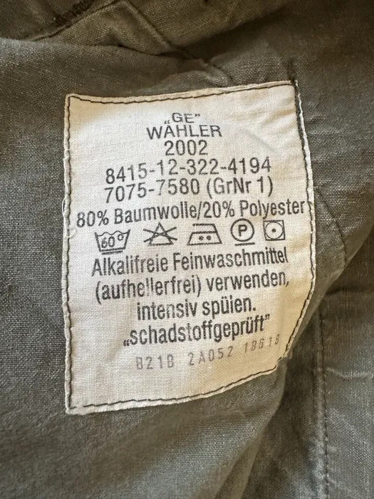 Pantaloni camuflaj Bundeswehr (original, Germania) foto 1