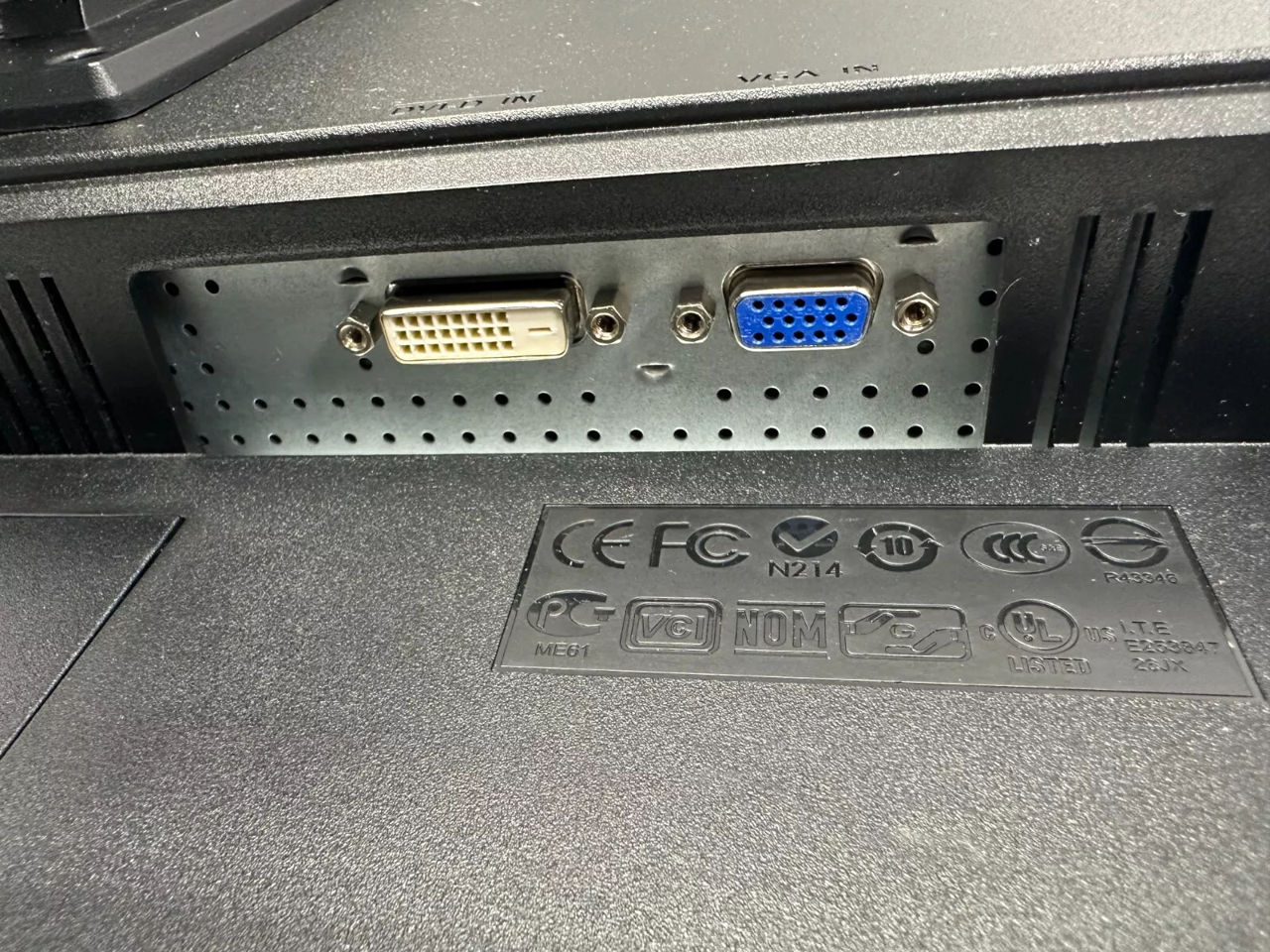 23" Acer B223wv 1680x1050 Lcd Monitor foto 2