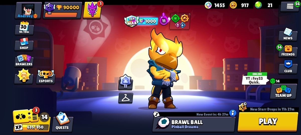 Cont de Brawl Stars 90.000🏆 foto 0