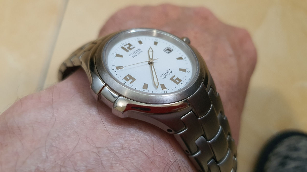 Citizen Eco-Drive Titanium Marinaut
E111- S026261. Vintage. Оригинал.Sapphire Crystal. фото 4