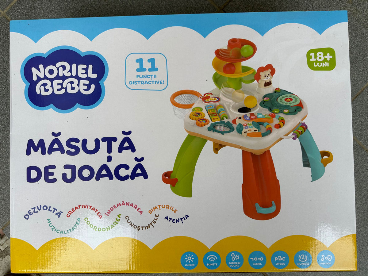 Huanger Baby Activity Masa de jocuri puzzle foto 5