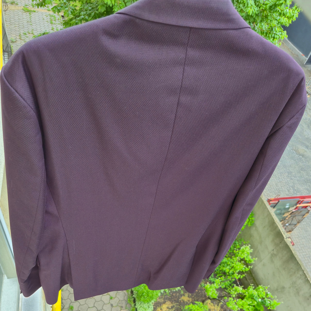 Costum clasic culoare Bordo,Pantaloni, Sacou. foto 1