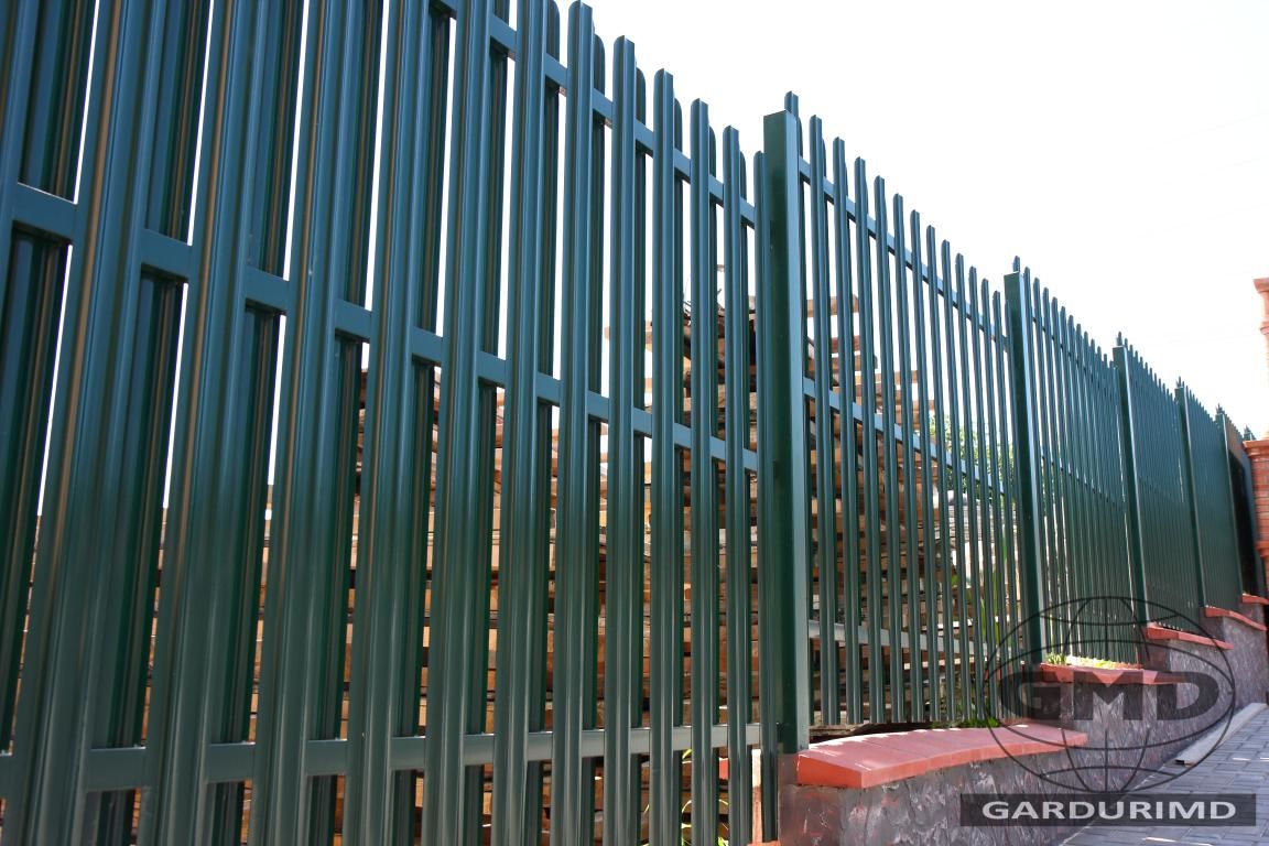 Забор штакетный оцинкованный 3D!!! foto 3