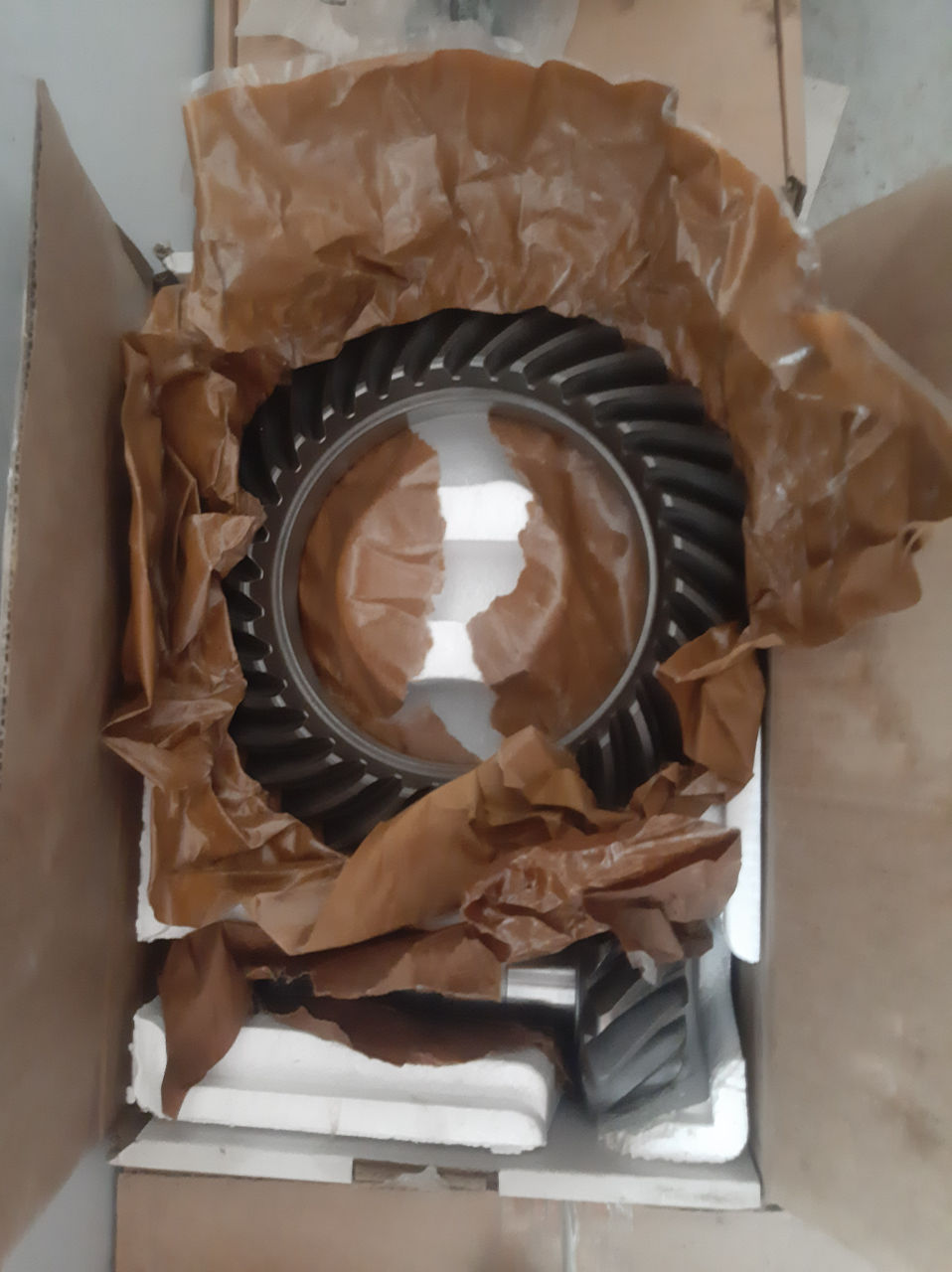 Главная пара заднего моста, планетарка JCB