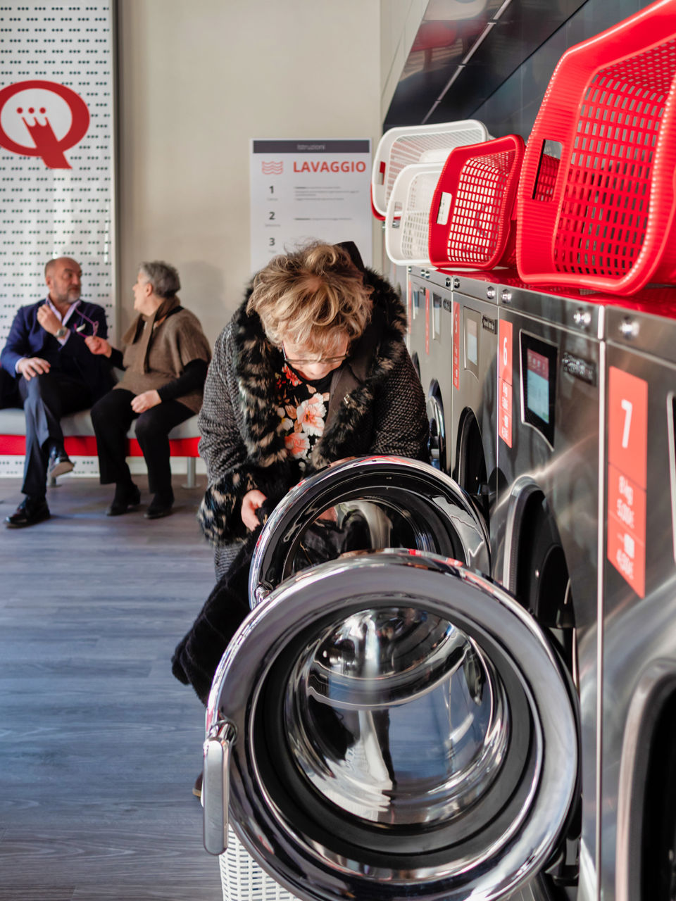 Utilaj prof. Proiecte spalatorie rufe Self Service / Оборудование. Прачечная Самообслуживания. foto 5