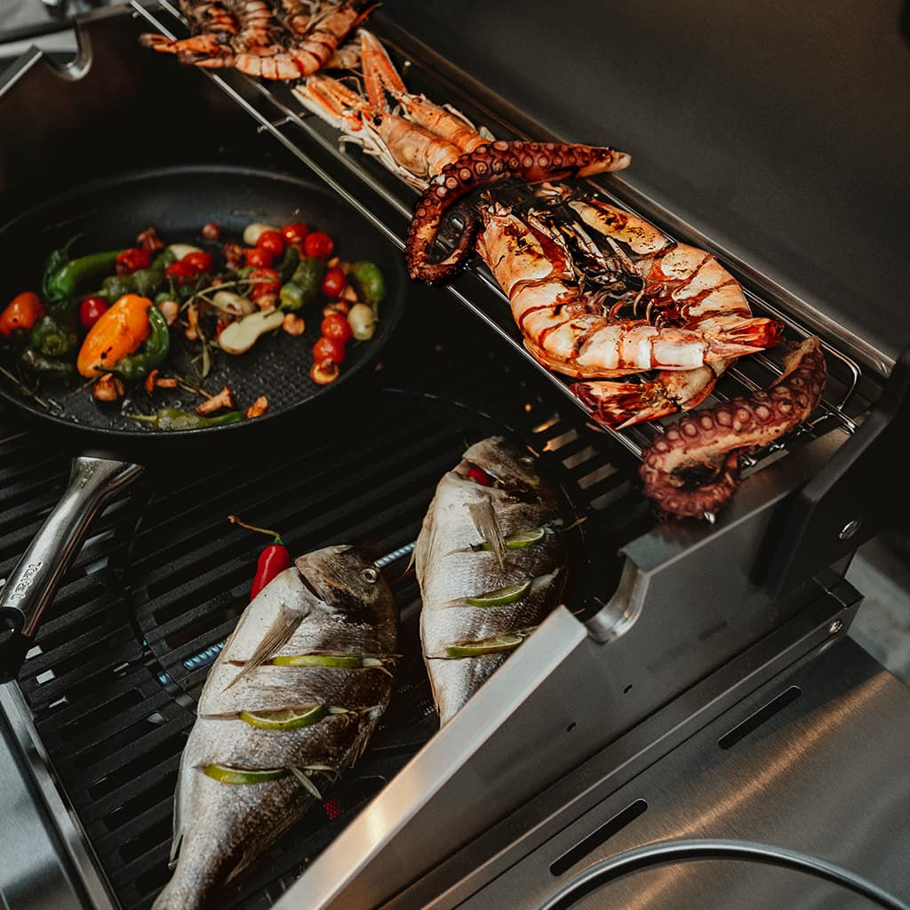 Gratare pe gaz Enders Kansas II Pro 4 SIK Profi Turbo Bucatarie foto 6