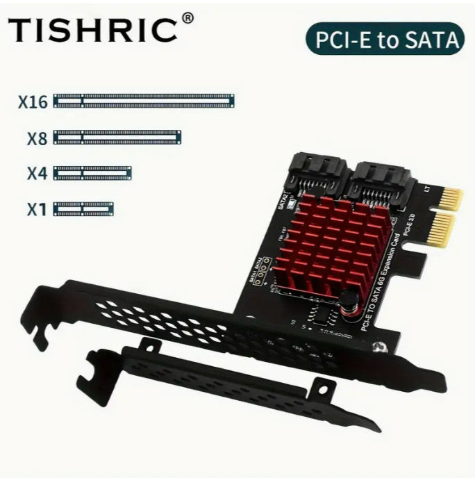 Переходники Pcie - NVME, Pcie - SATA III, (M.2 NVME SSD Ngff to Pcie 3.0 X16, Х4, Х1) фото 1