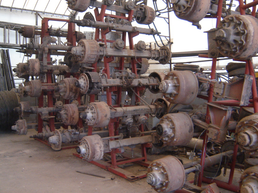 Оси saf ror bpw fruehauf treiler smb freeof фото 0