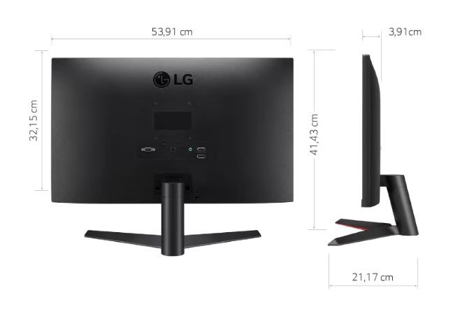 Monitor Gaming LG 24" IPS - 75Hz foto 2