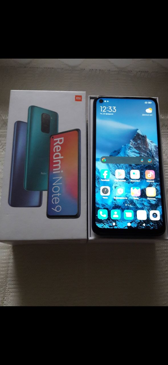 Xiaomi redmi note 9. 128gb