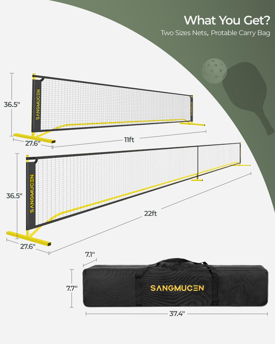 Set cu plasa pentru tenis, bangminton, nou. фото 2