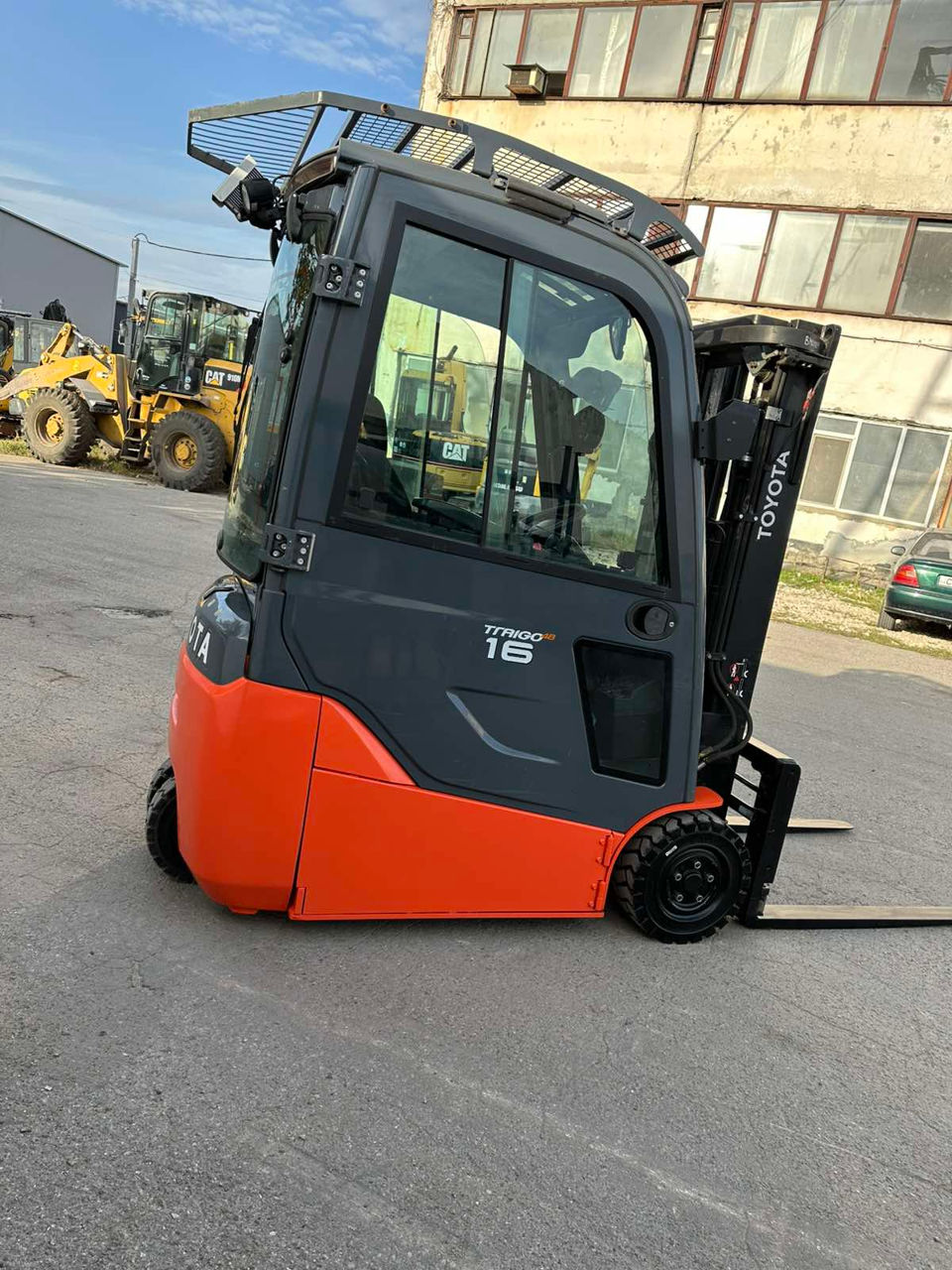 Electrostivuitor Toyota 1.6t/ Электропогрузчик Тойота 1,6т foto 3