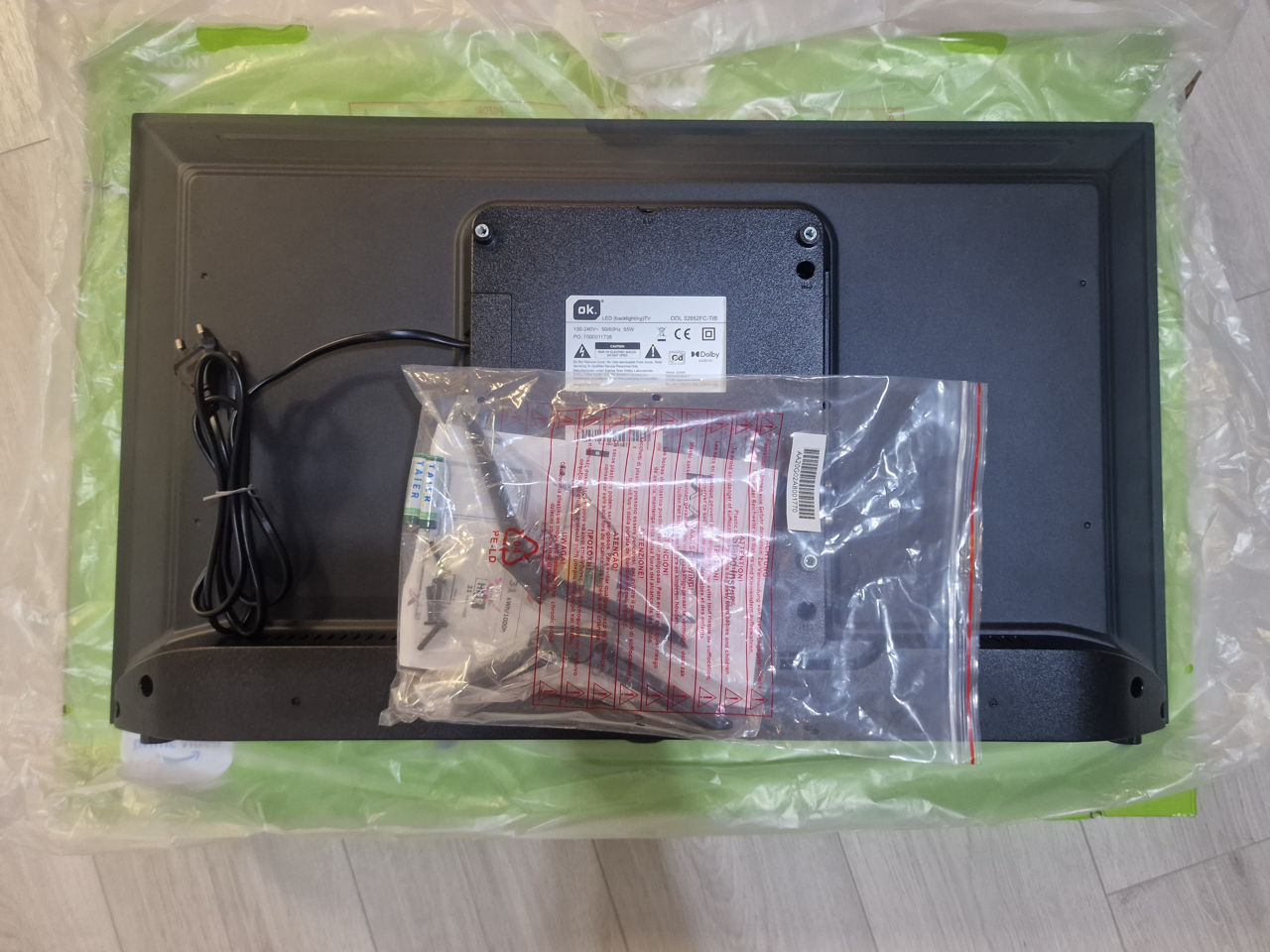 Explore the OK. ODL 55650U-TIB: A Smart Display Experience