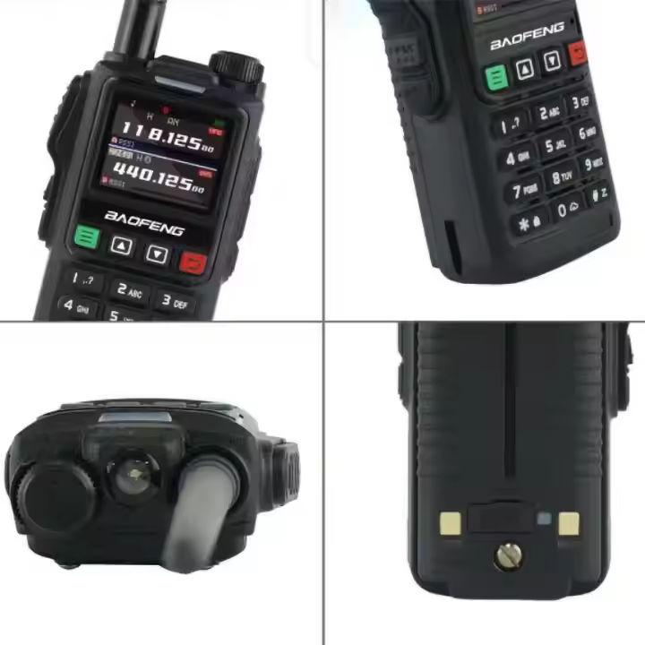 Stație radio tri-band Baofeng UV-18L / Трёхдиапазонная рация Baofeng UV-18L фото 0