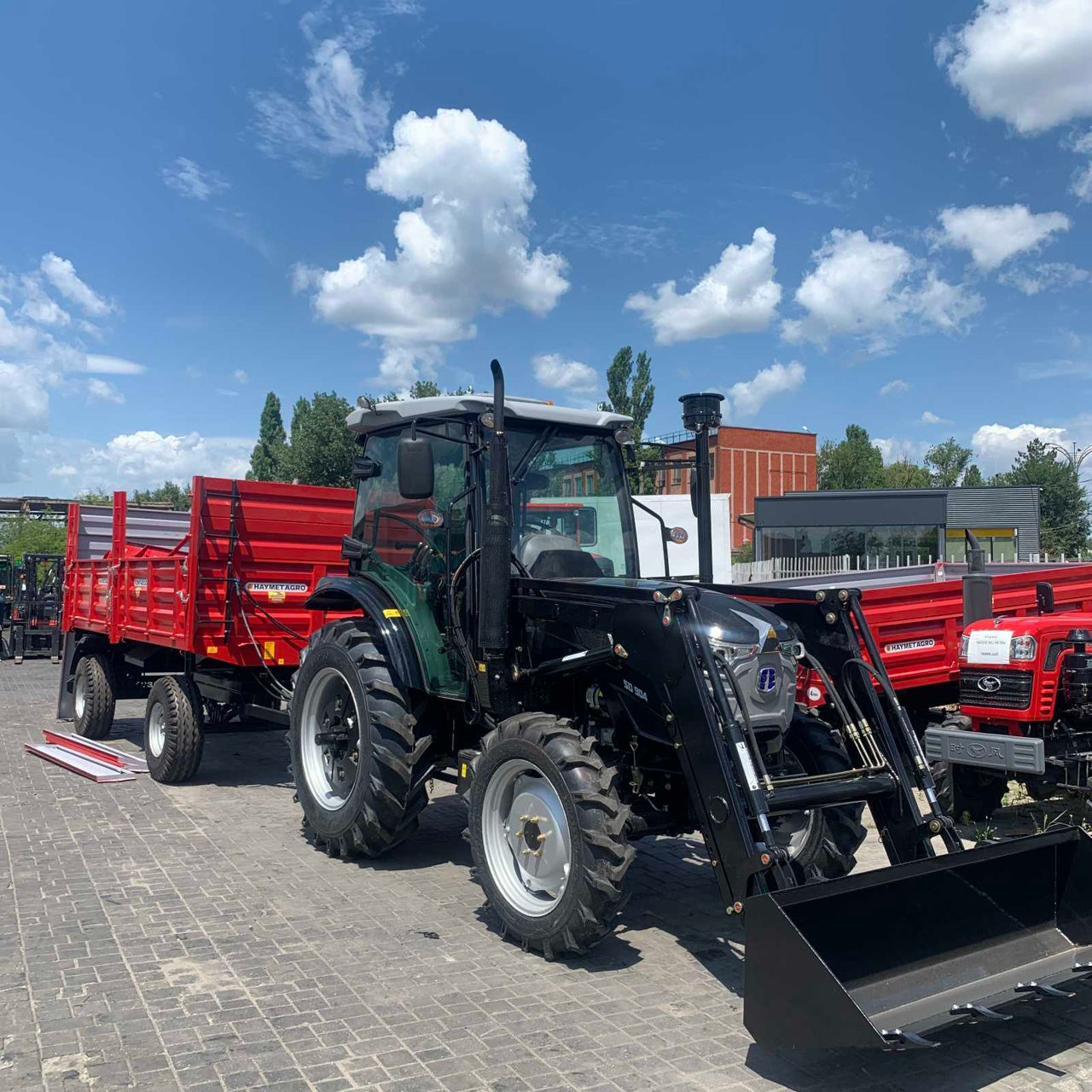 Новый трактор Tractor SADIN SD904 с фронтальным погрузчиком  90 л.с. в наличии в кишинёве. фото 7
