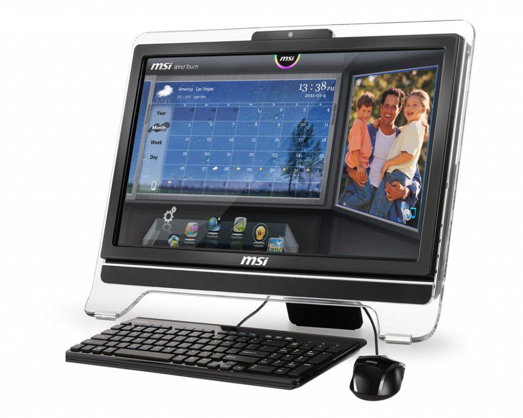 Очень мощный игровой компьютер-моноблок MSI WIND TOP 21 All-in-One PC ...