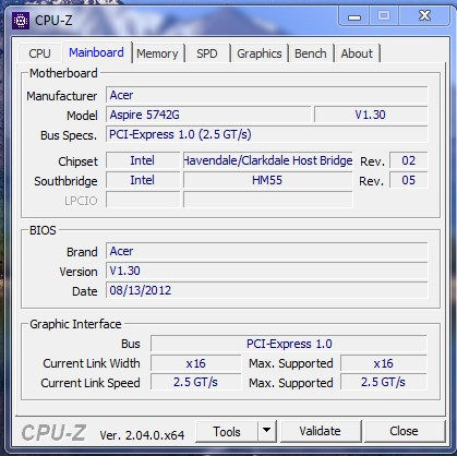 Acer Aspire 5742G foto 2