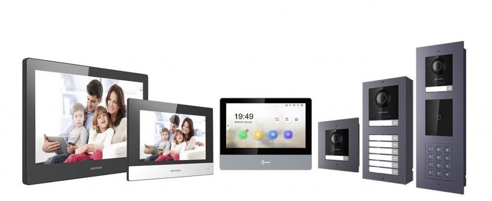 Interfoane audio și video, Hikvision, Видеодомофоны, domofoane, reparatia, instalare foto 6