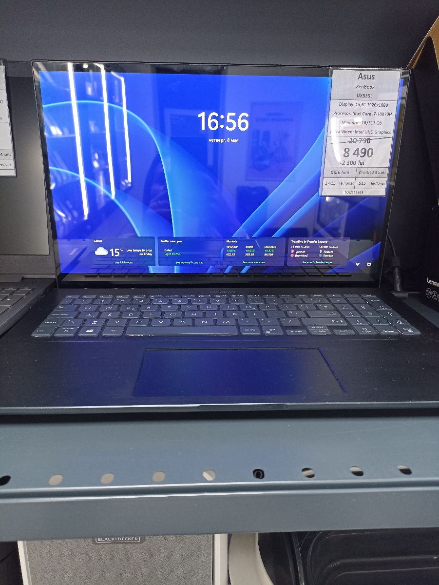 Asus ZenBook UX535L. 8490 lei фото 0