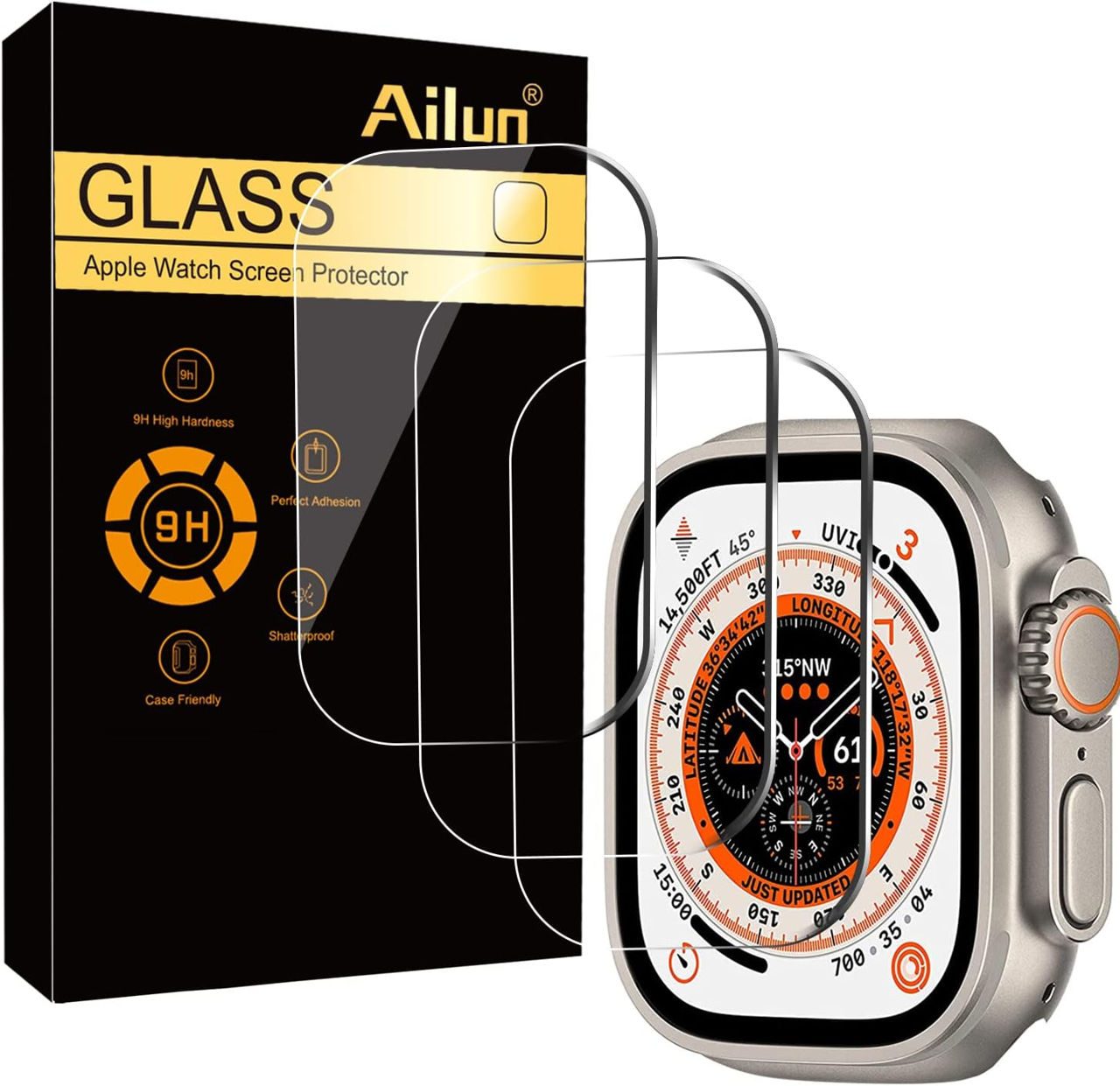 Защитная пленка Ailun для Apple Watch Ultra foto 0