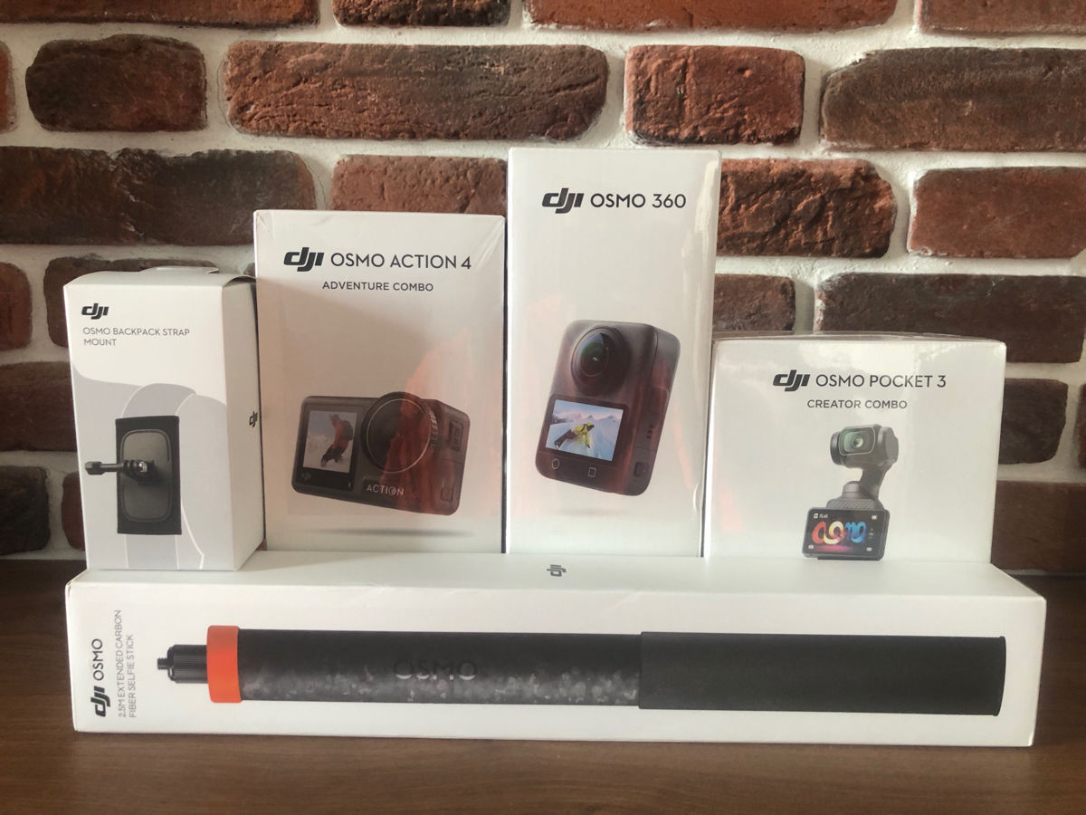 DjiOsmo360AdventureCombo|DjiOsmoPocket3CreatorCombo|DjiOsmoAction4StandardCombo