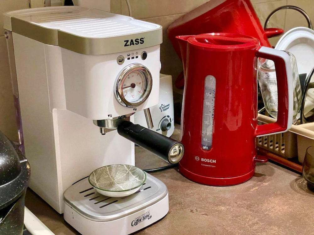 Espressor manual pentru cafea măcinată Zass foto 0