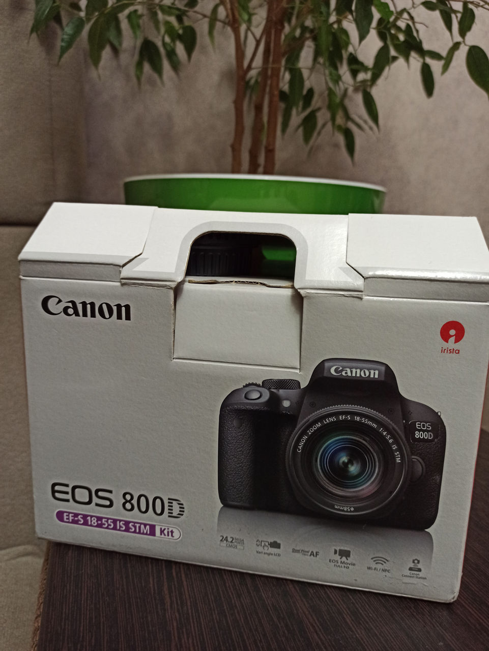 Cameră foto Canon EOS 800D Kit CMOS/ Black