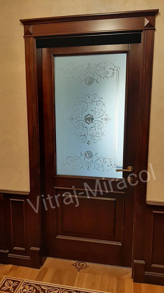 Sticla decorata pentru usi, geamuri / витражи для двереи, окон foto 7