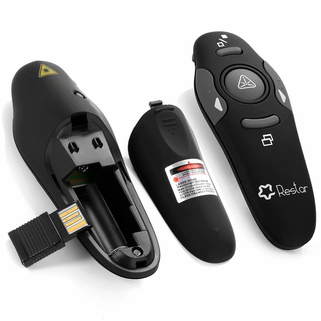 restar-lp0005-rf-2-4ghz-wireless-usb-powerpoint-ppt-presenter-remote