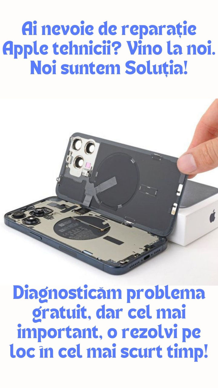 Reparații profesionale pentru dispozitive Apple iPhone iPad MacBook — rapid, calitativ, cu garanție! foto 0