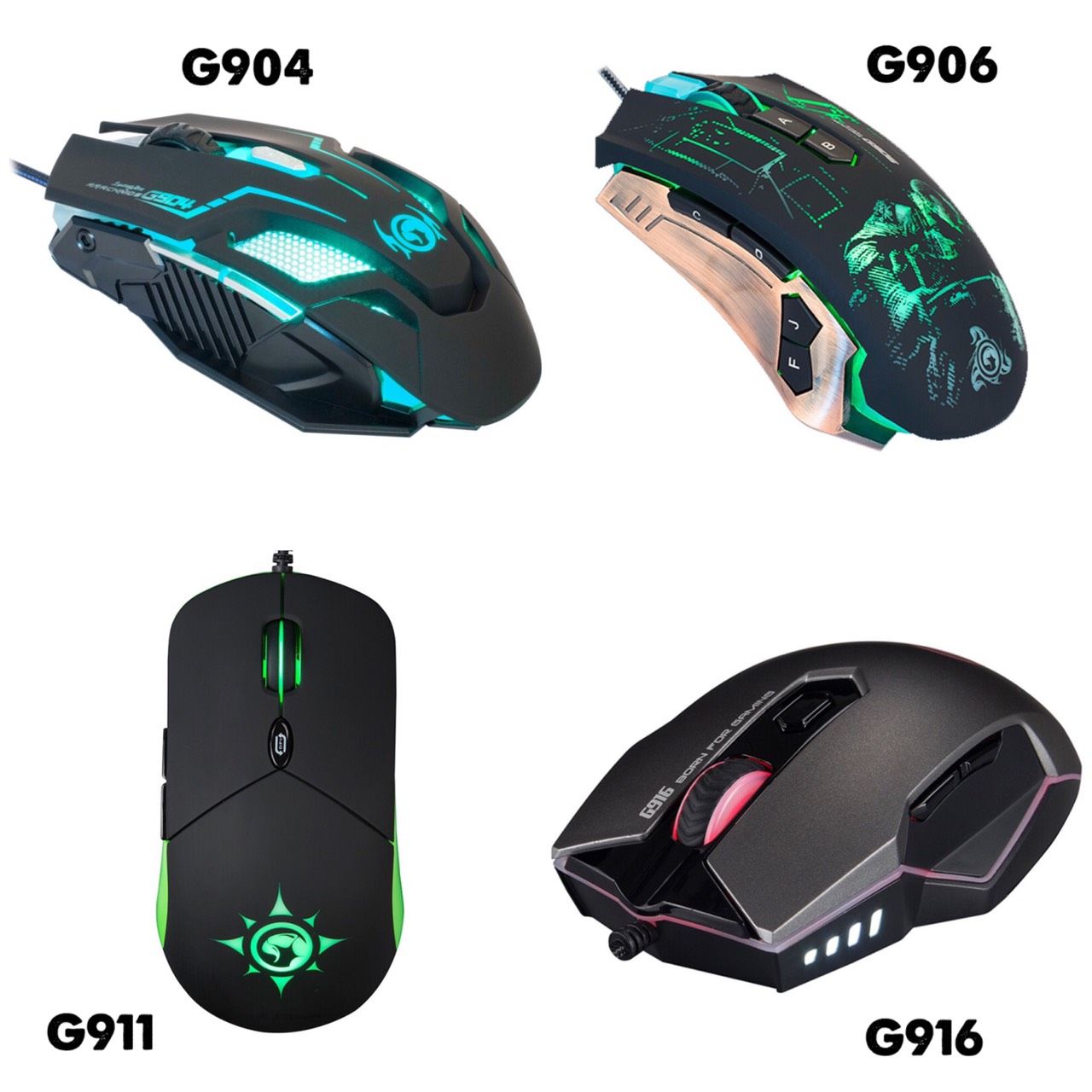 Игровые мышки с гарантией! Razer, Marvo, Fury