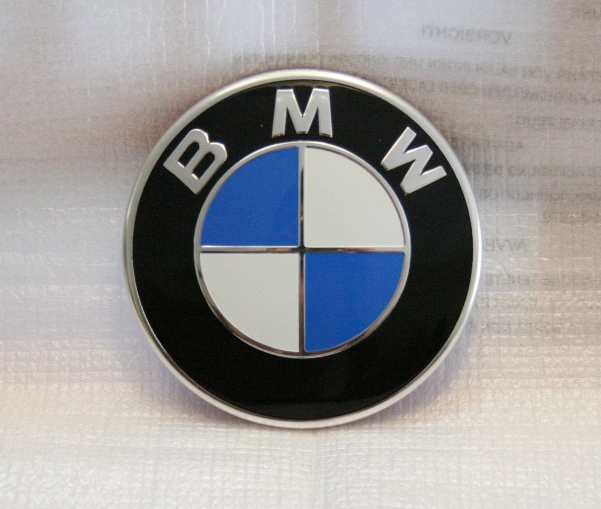 Значки, эмблемы BMW Original на Диски капот и багажник фото 2